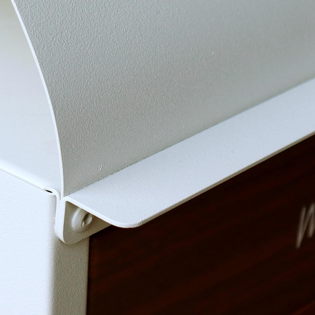 MJ PT GD　スタンドポスト　郵便ポスト　ベージュ　ベージュグレー