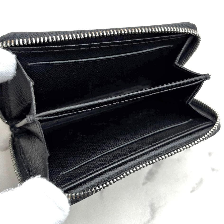 【極美品】ルイヴィトン　ダミエグラフィット　ジッピーパース