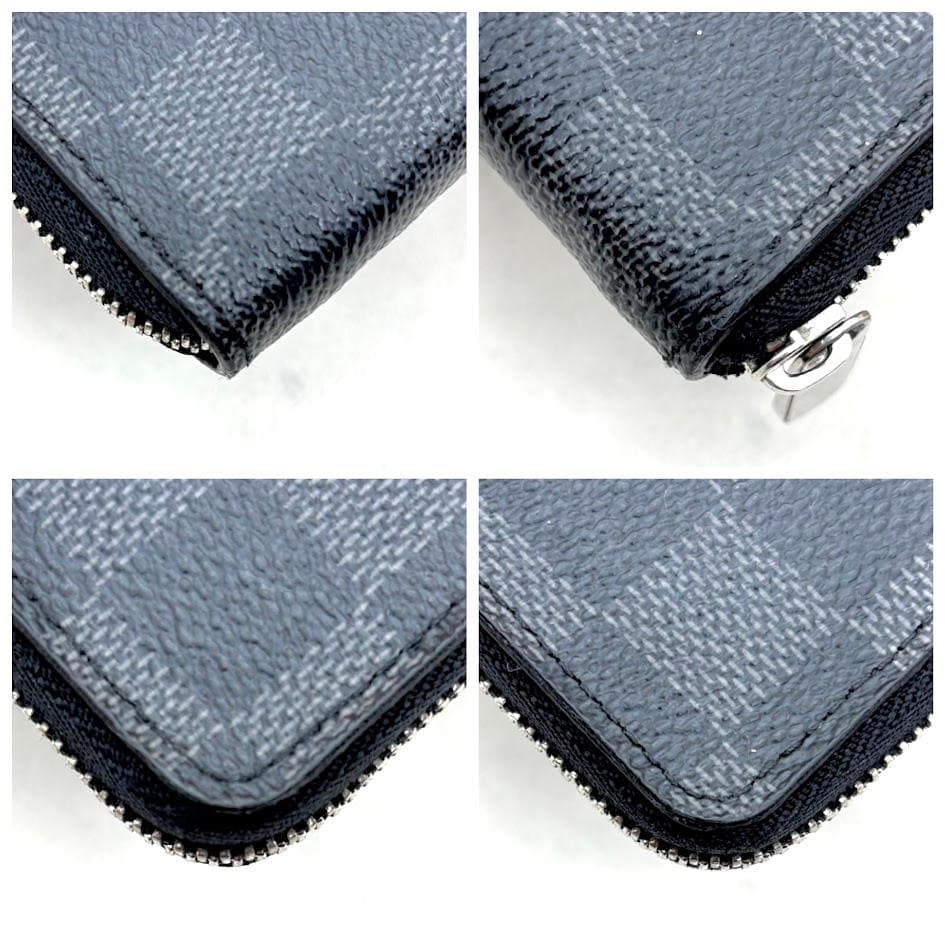 【極美品】ルイヴィトン　ダミエグラフィット　ジッピーパース