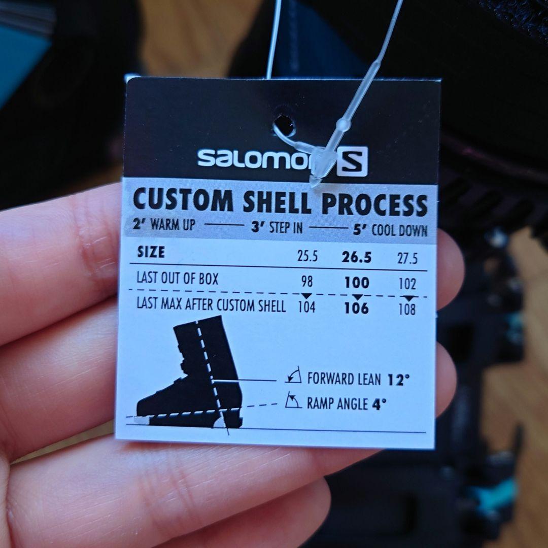 新品未使用！SALOMON レディーススキーブーツ 23-23.5cm