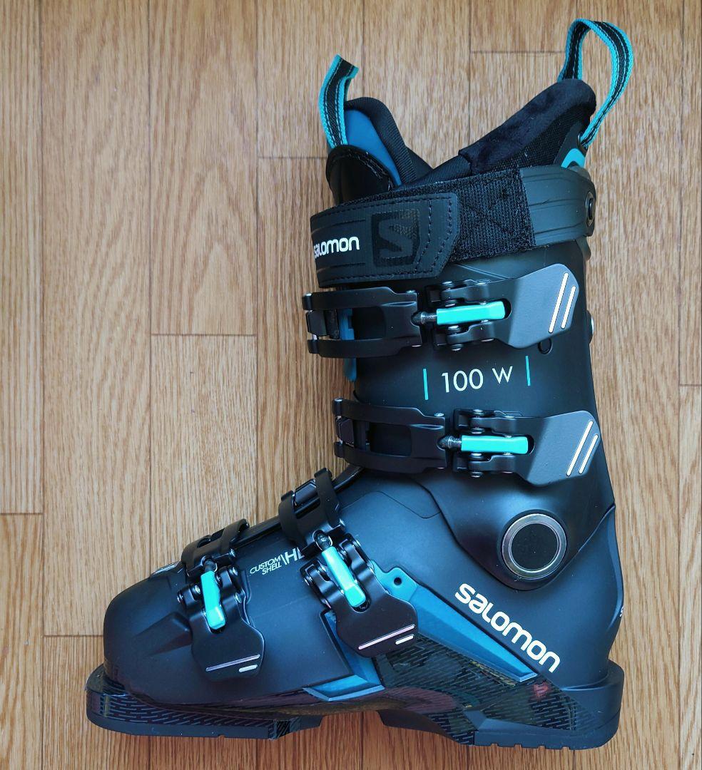 新品未使用！SALOMON レディーススキーブーツ 23-23.5cm