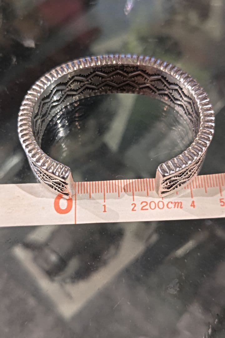 サンシャインリーブス　４面スタンプ　バングル