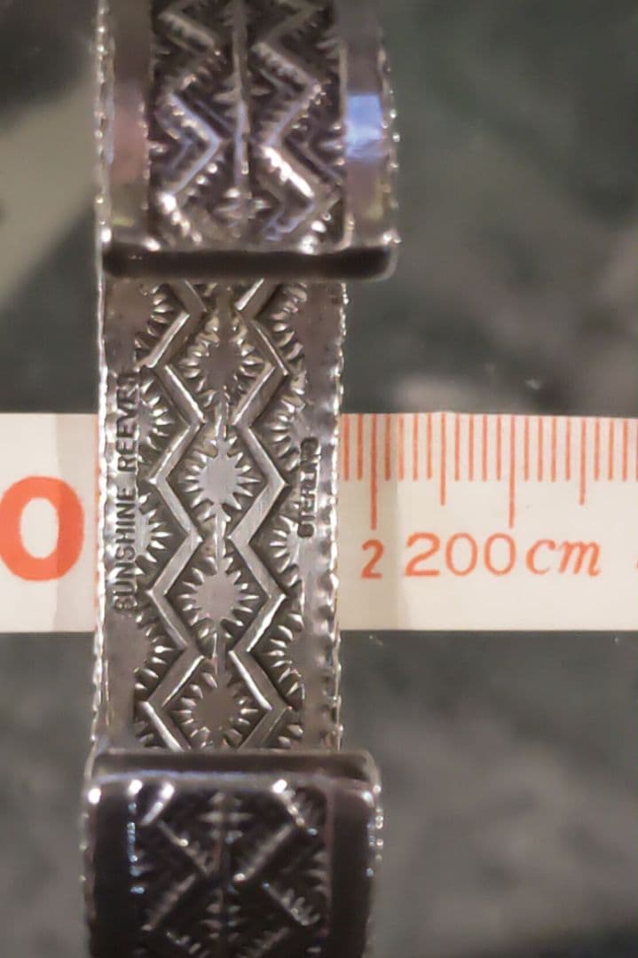 サンシャインリーブス　４面スタンプ　バングル