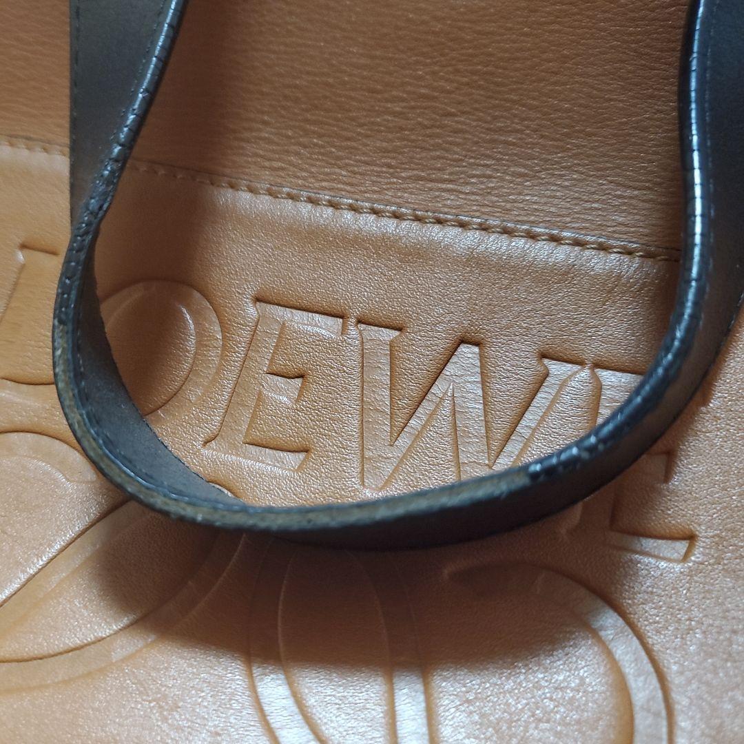 LOEWE キャメル レザートートバッグ