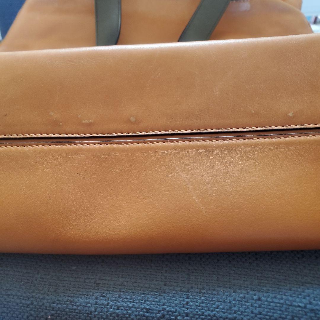 LOEWE キャメル レザートートバッグ