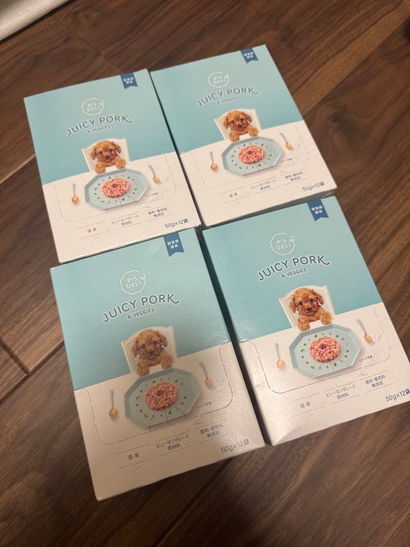 P's Deli ジューシーポーク 50g x 12袋 x 4箱