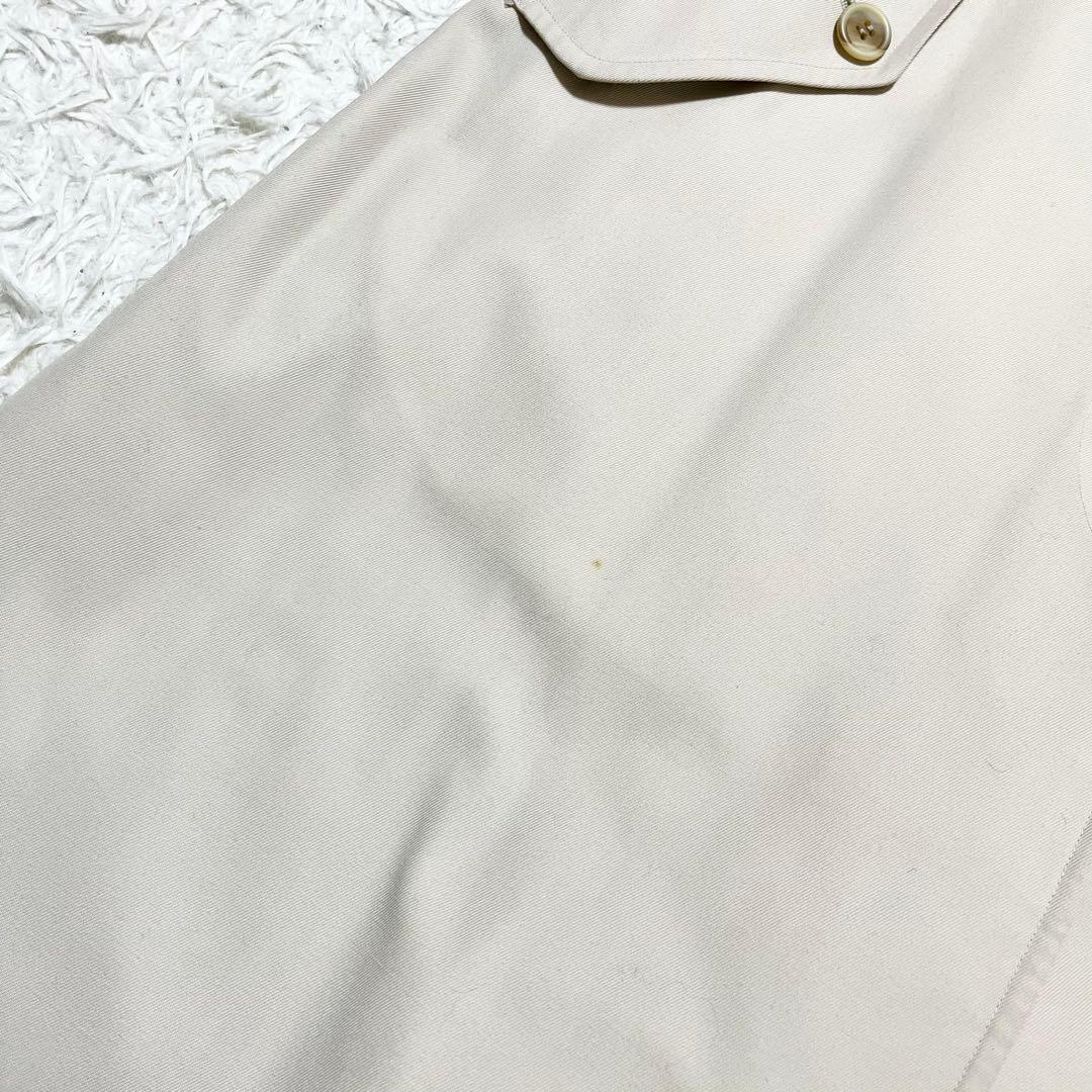 ✨人気✨バーバリーズ　トレンチコート　ノバチェック　ベルト付き　ベージュ　M相当