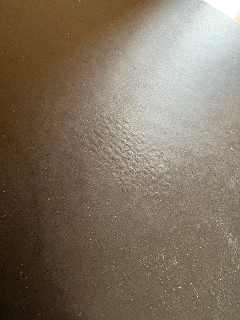 KANADEMONO ブラック カフェテーブル85センチ　値下げ中