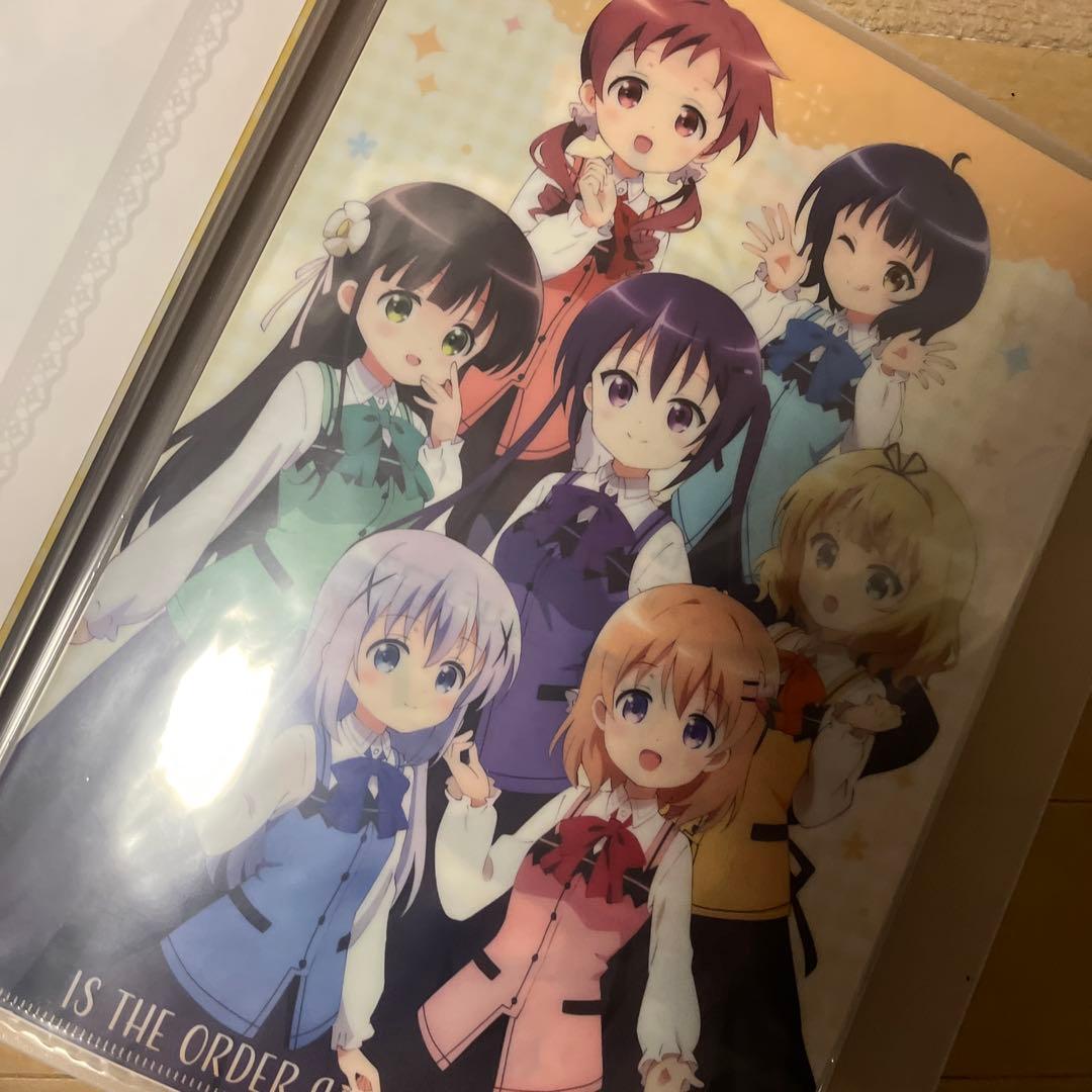 ごちうさ 120枚セット クリアファイル クリアファイルホルダー付き