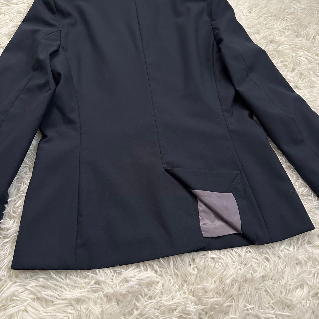 グリーンレーベルリラクシング　カチリラ ノーラペル ジャケット　ワイドパンツ　L