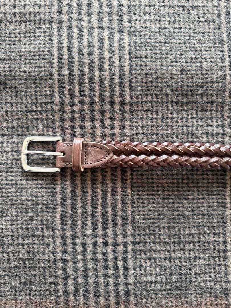 【未使用品】ホワイトハウスコックス メッシュベルト P2274 28mm70cm