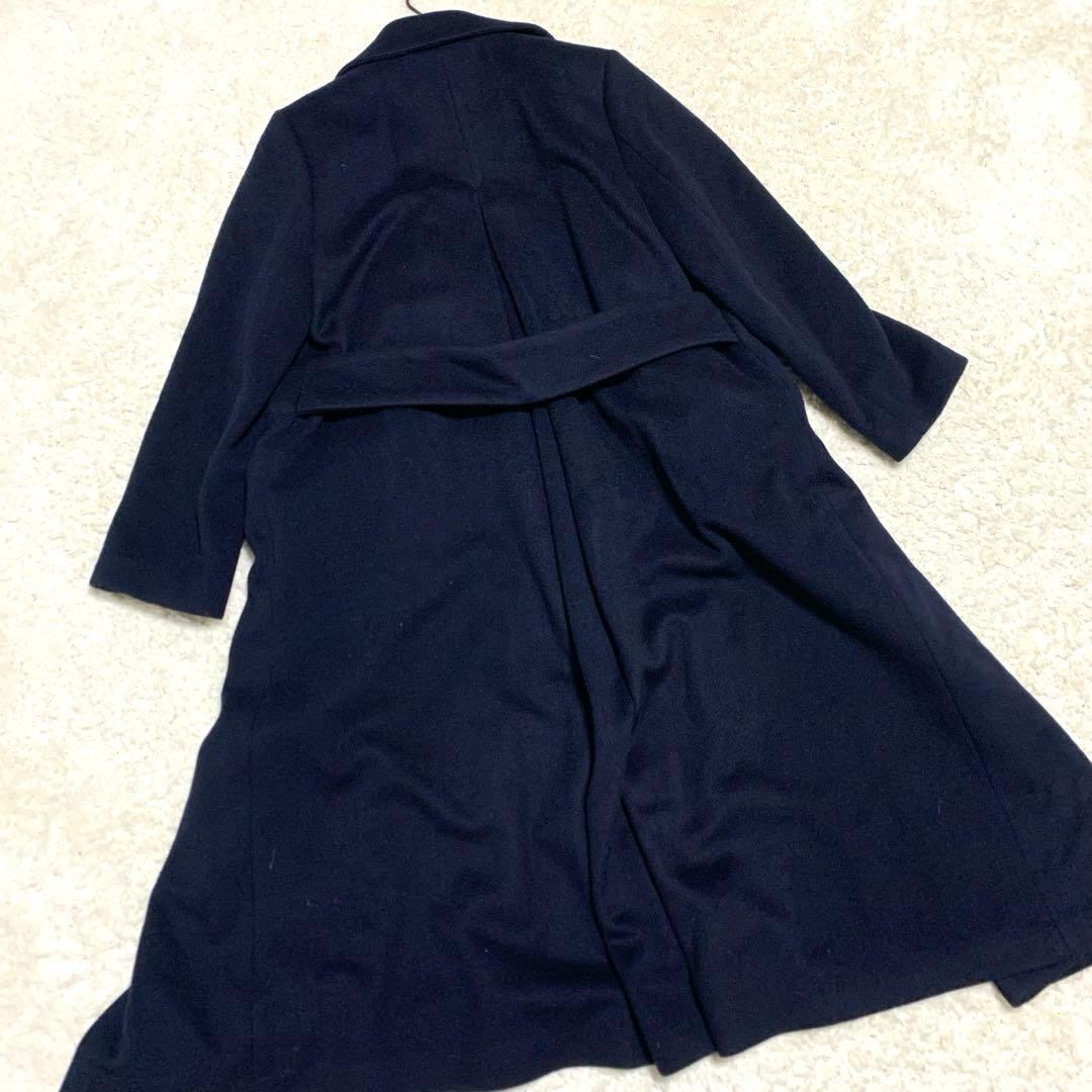 あ*け様 【極美品】ジャスグリッティー パールボタンチェスターコート ロングコー