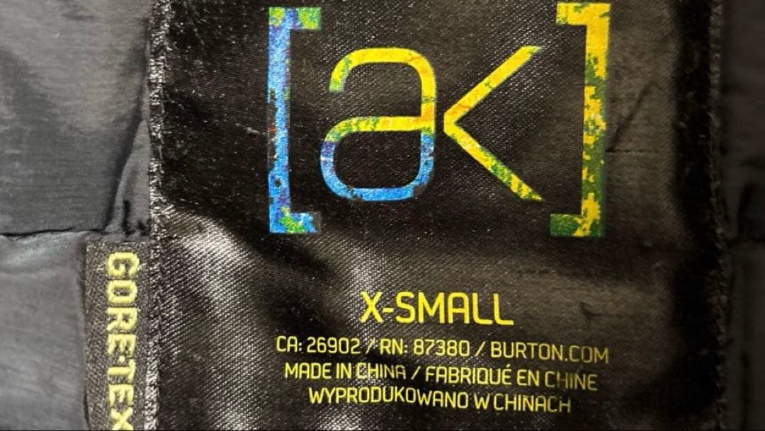 スノーボード BURTON [ak] LZ DOWN JACKET TURE BLACK