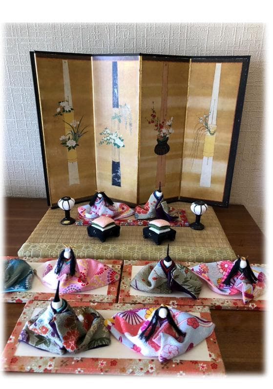 .【新品未使用】[節句飾り]　02　雛人形と室内鯉のぼり