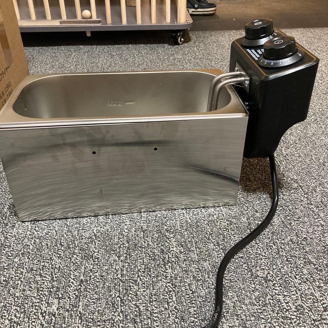 電気フライヤー 卓上フライヤー4L大容量 急速加熱 家庭用 業務用ステンレス