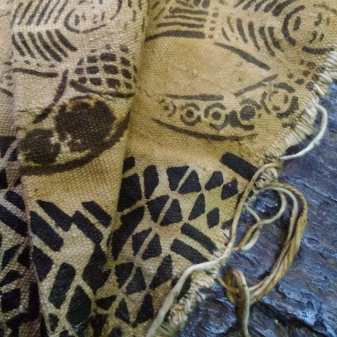 アフリカ　新品　ボゴラン列帯　泥染　織物　ハンドメイドマルチクロス　タペストリー