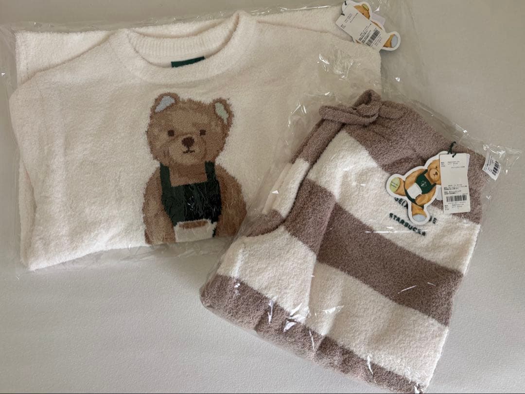 ジェラピケ スタバ コラボ gelatepique パジャマ ルームウェア