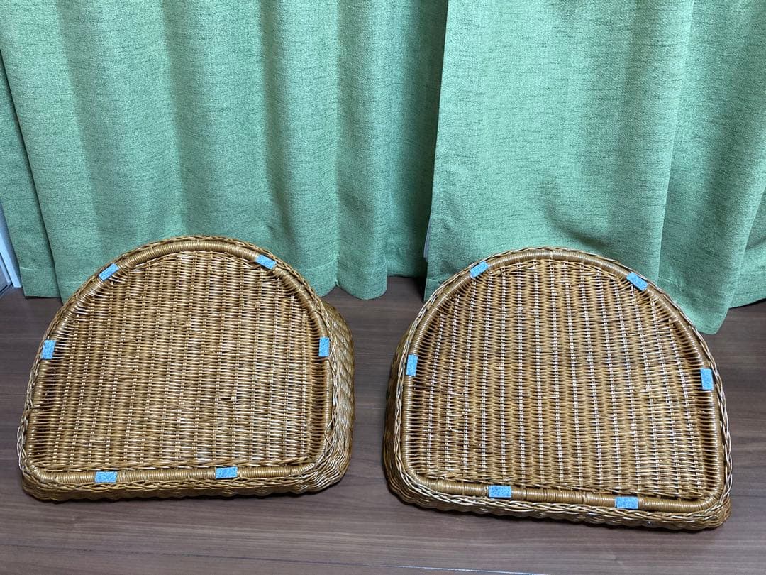 【新品未使用！】ラタンチェア 2つセット