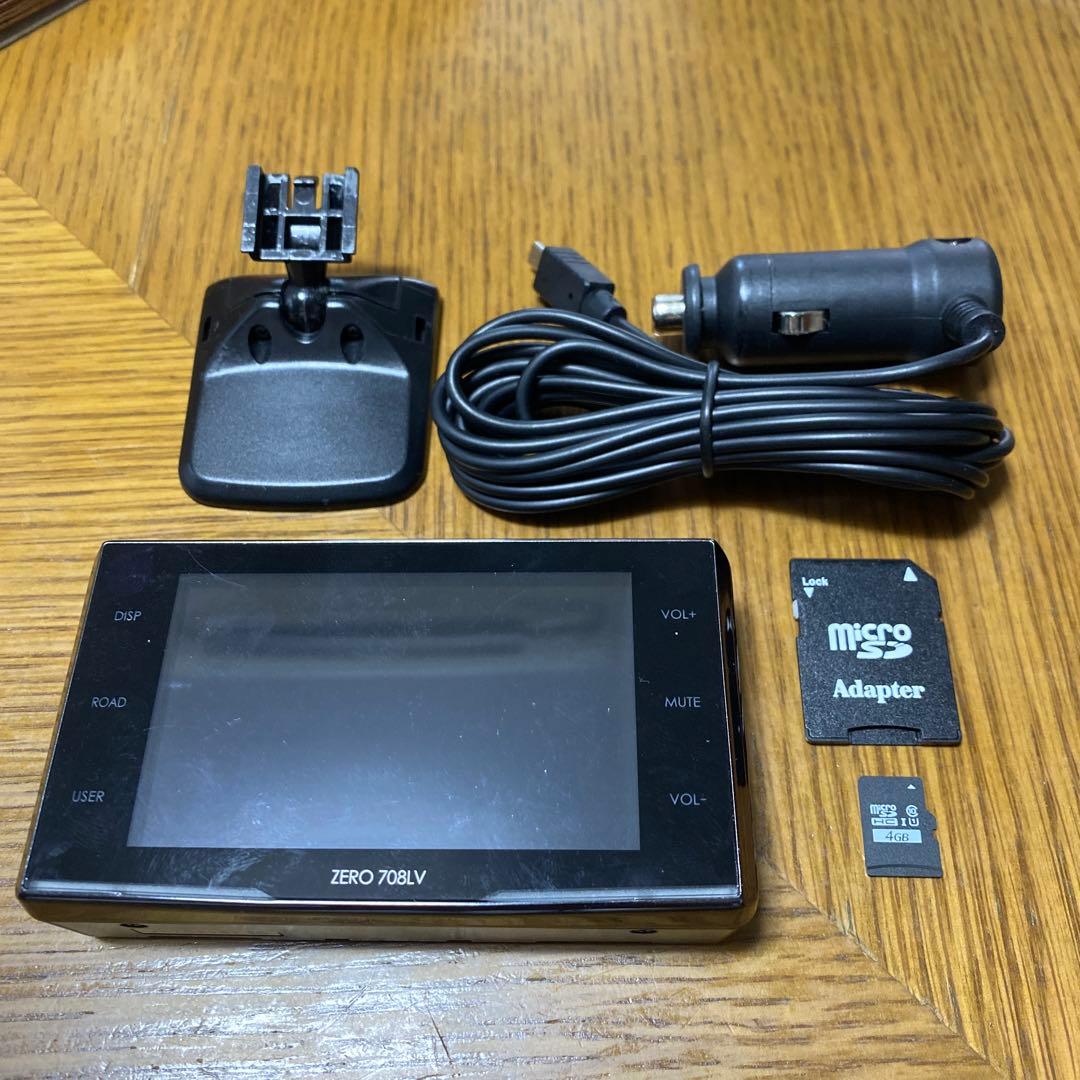 ZERO 708LV レーダー探知機