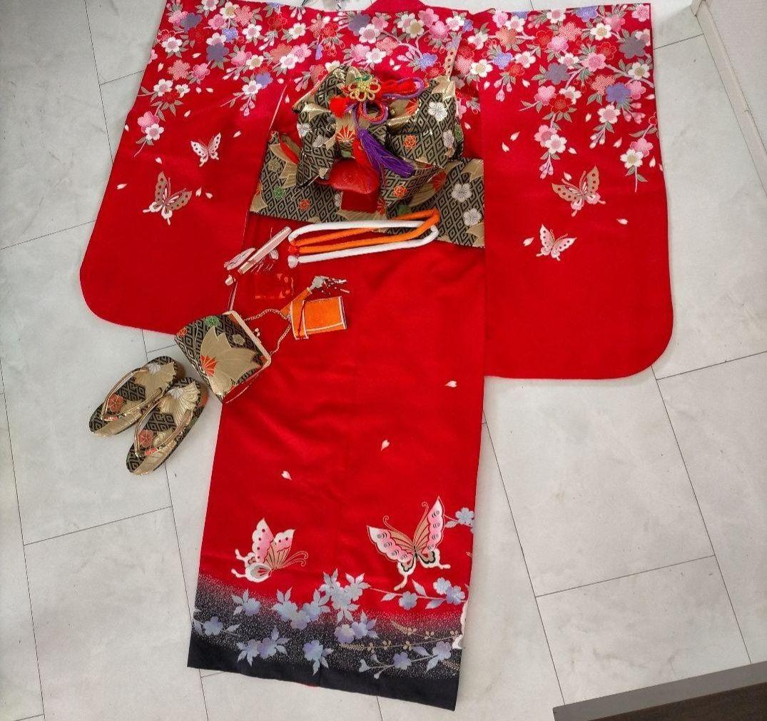 七五三★七歳　★着物セット　帯セット