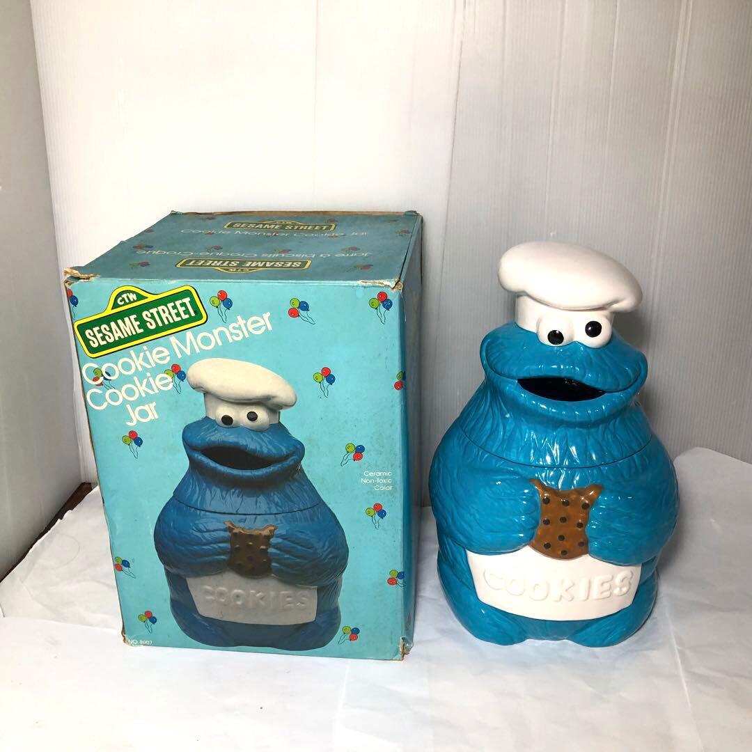 セサミストリート クッキーモンスター クッキー　小物入れ
