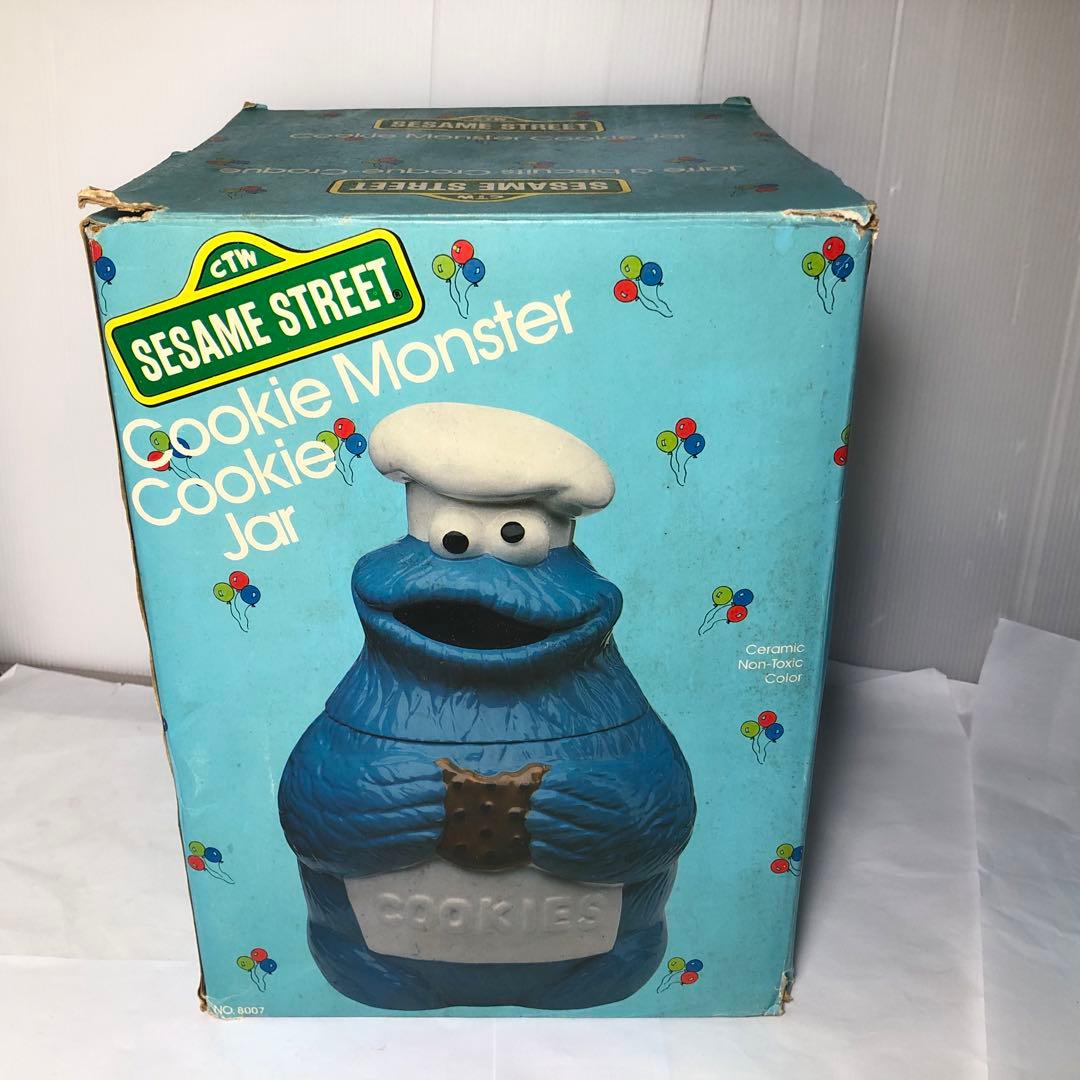 セサミストリート クッキーモンスター クッキー　小物入れ