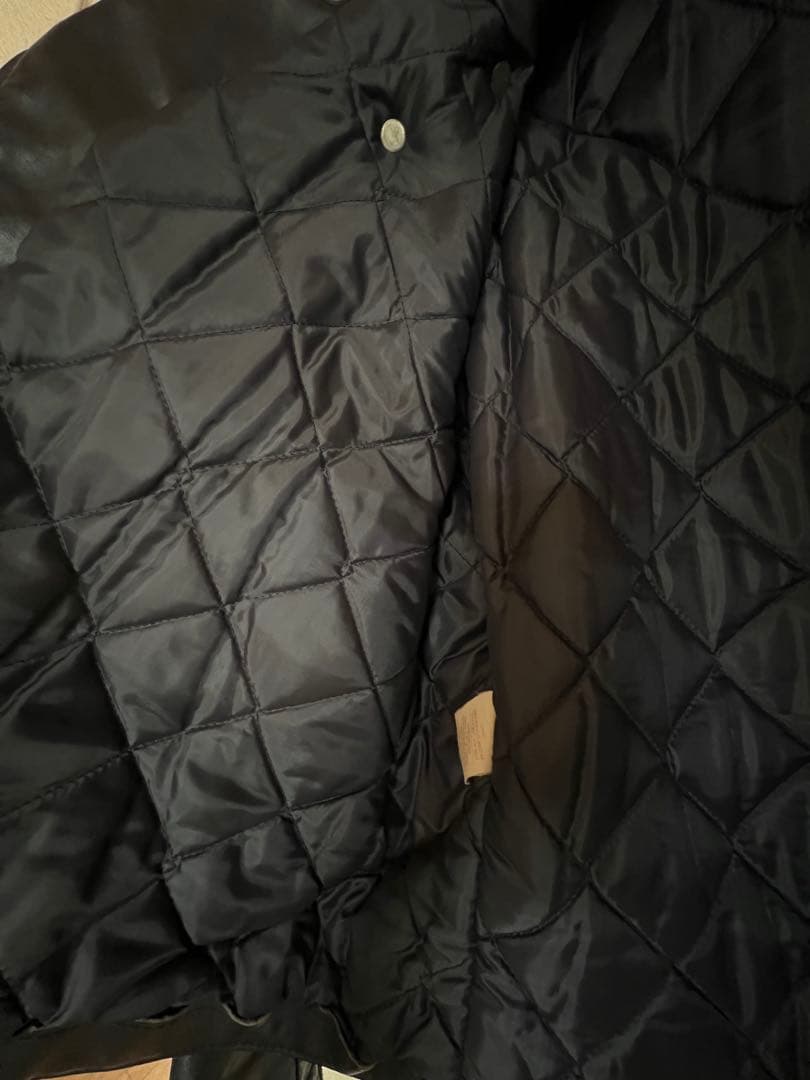 【10168】Schott Perfecto 70 ブラックレザー　サイズ40