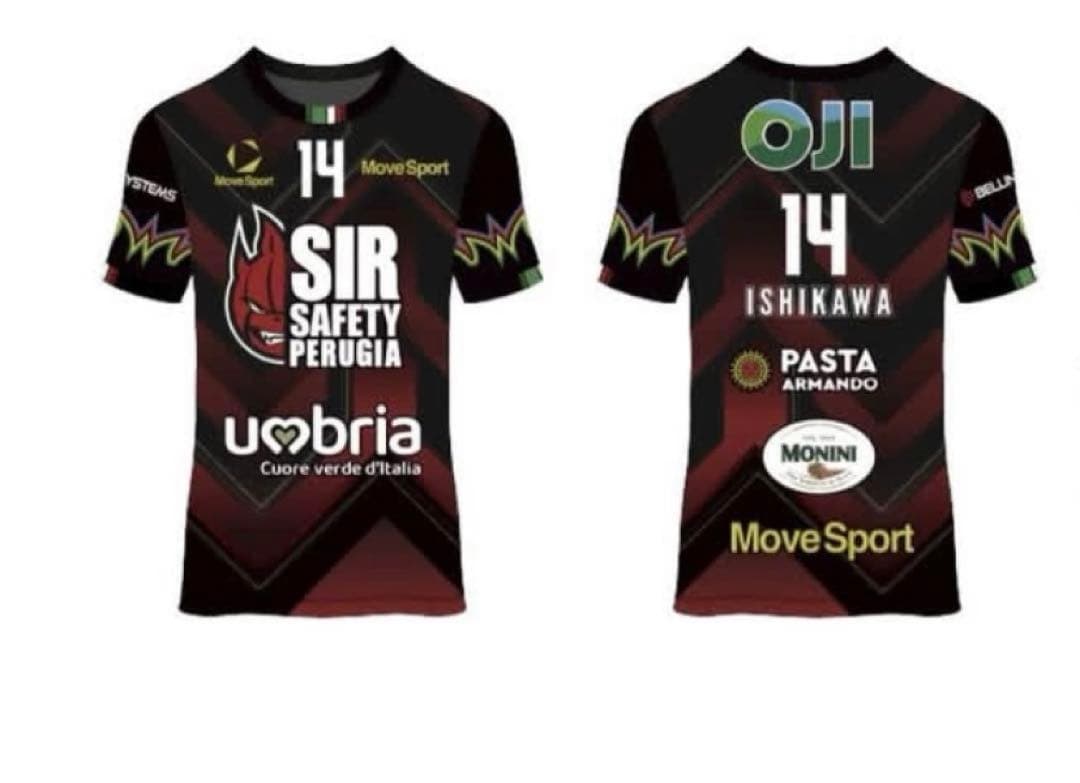 ペルージャ　ユニフォーム　石川祐希