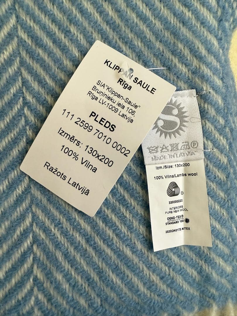 Klippan クリッパン　ブランケット　毛布　ミナペルホネン