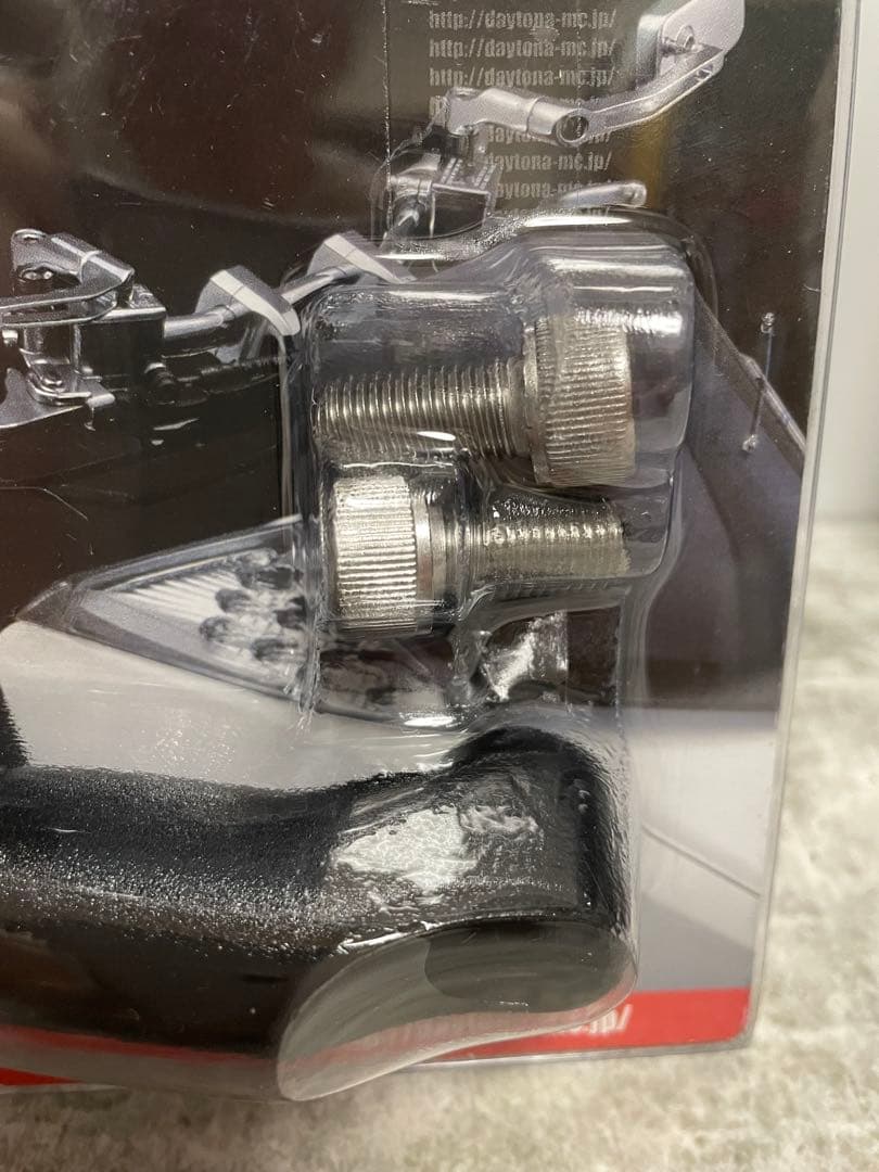 未使用 デイトナ ホリゾンタルミラー ブラストブラック 2個セット