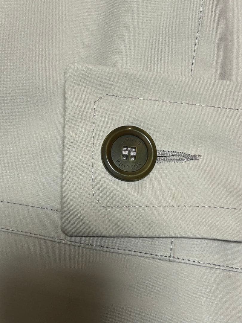 ルイヴィトン マッキントッシュトレンチコート 34サイズ スモーキーピンク