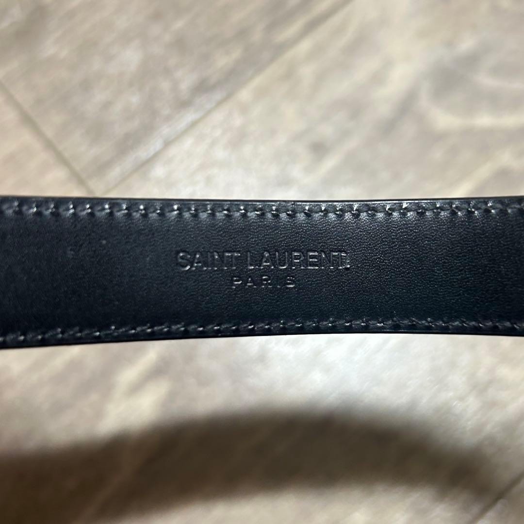 b*n様 SAINT LAURENT PARIS / レザー　ブレスレット　リボ