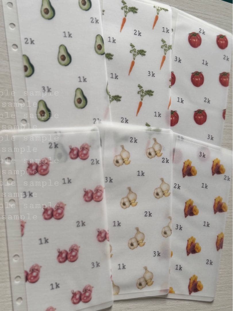 【No.07】1,800円 A6 バインダー saving リフィル