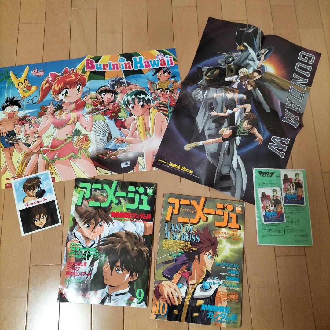 【新品同様】アニメージュ〈12冊セット〉1995年1月号〜12月号　ふろく付き
