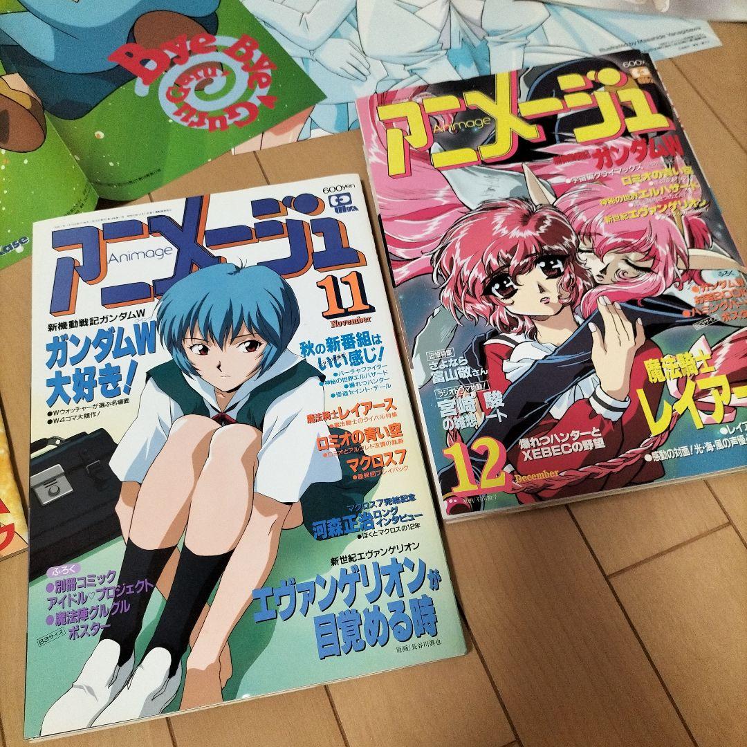 【新品同様】アニメージュ〈12冊セット〉1995年1月号〜12月号　ふろく付き