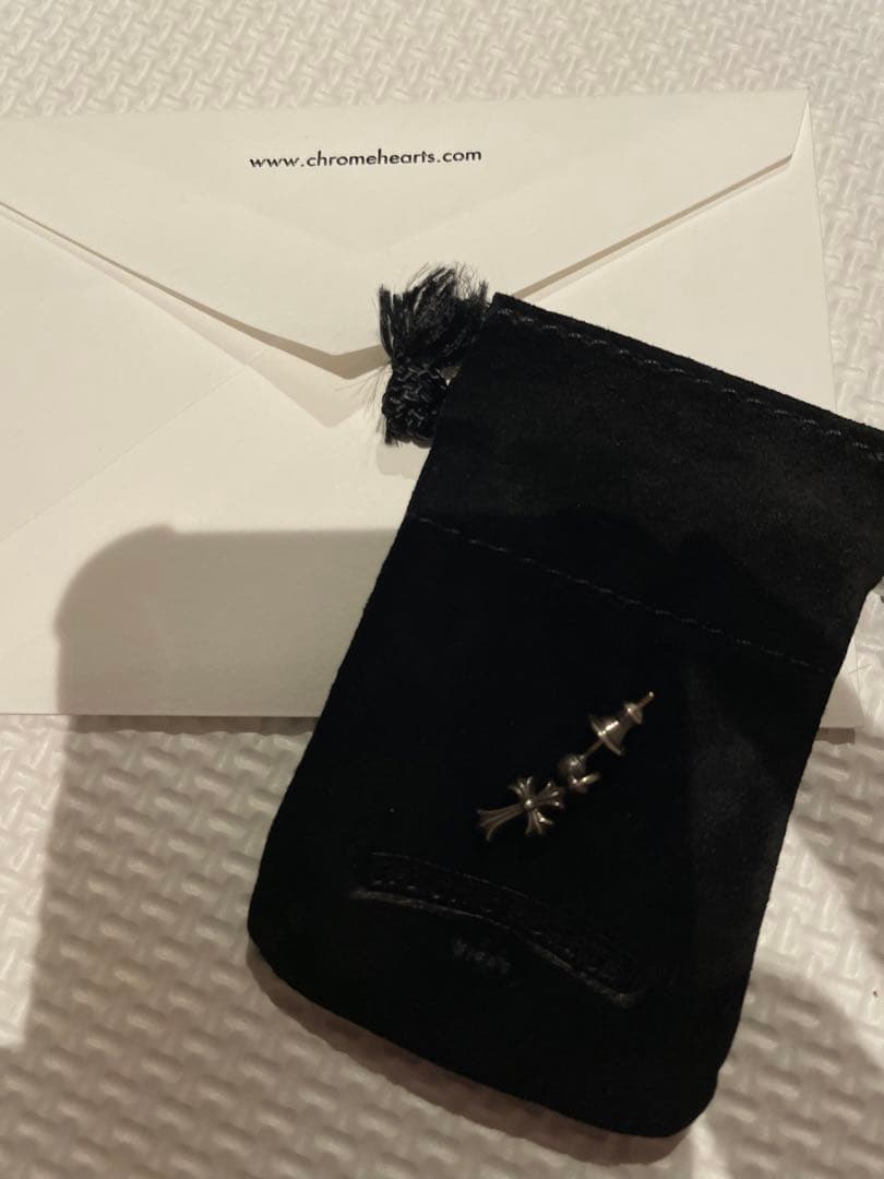 クロムハーツ タイニー スタックCHクロスドロップピアChrome Hearts