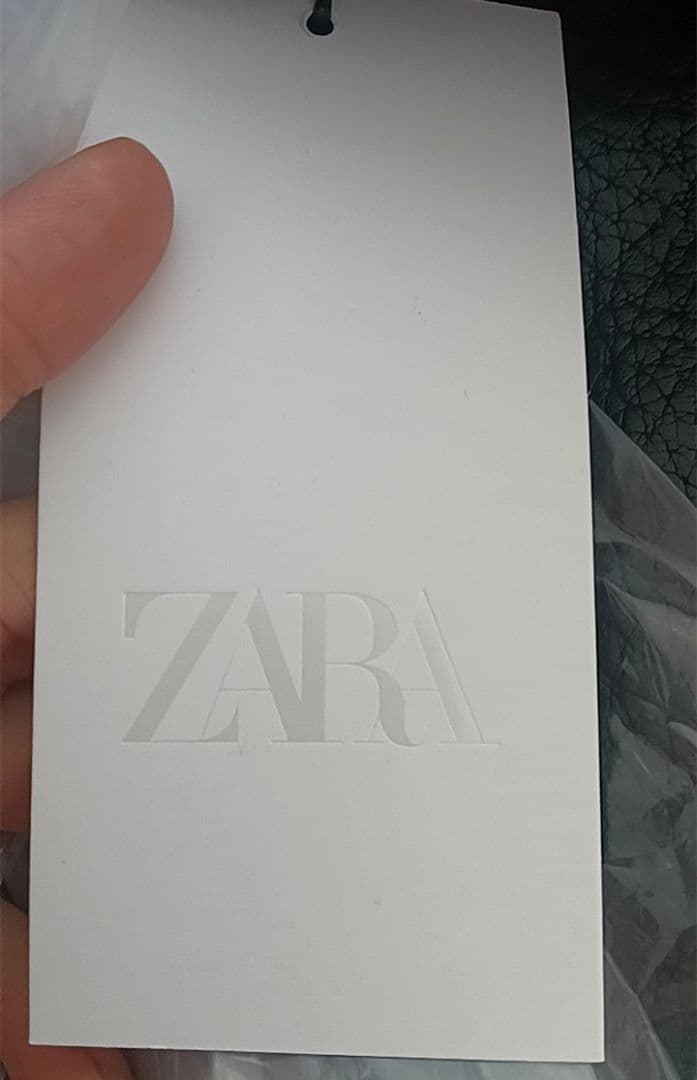 ZARAフェイクレザージャケット ブラック ハイネック L