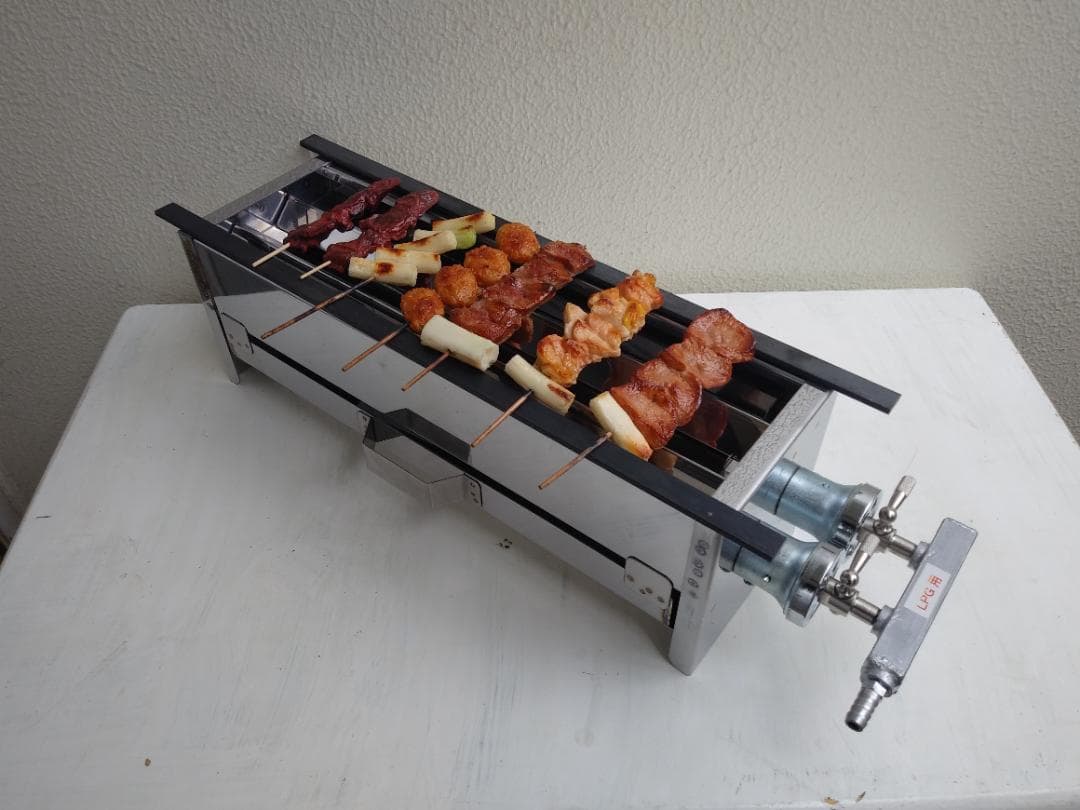 ４日以内に発送 値下げ3 ★ 焼き鳥コンロ★串焼★五平餅★焼鳥焼器★みたらし団子