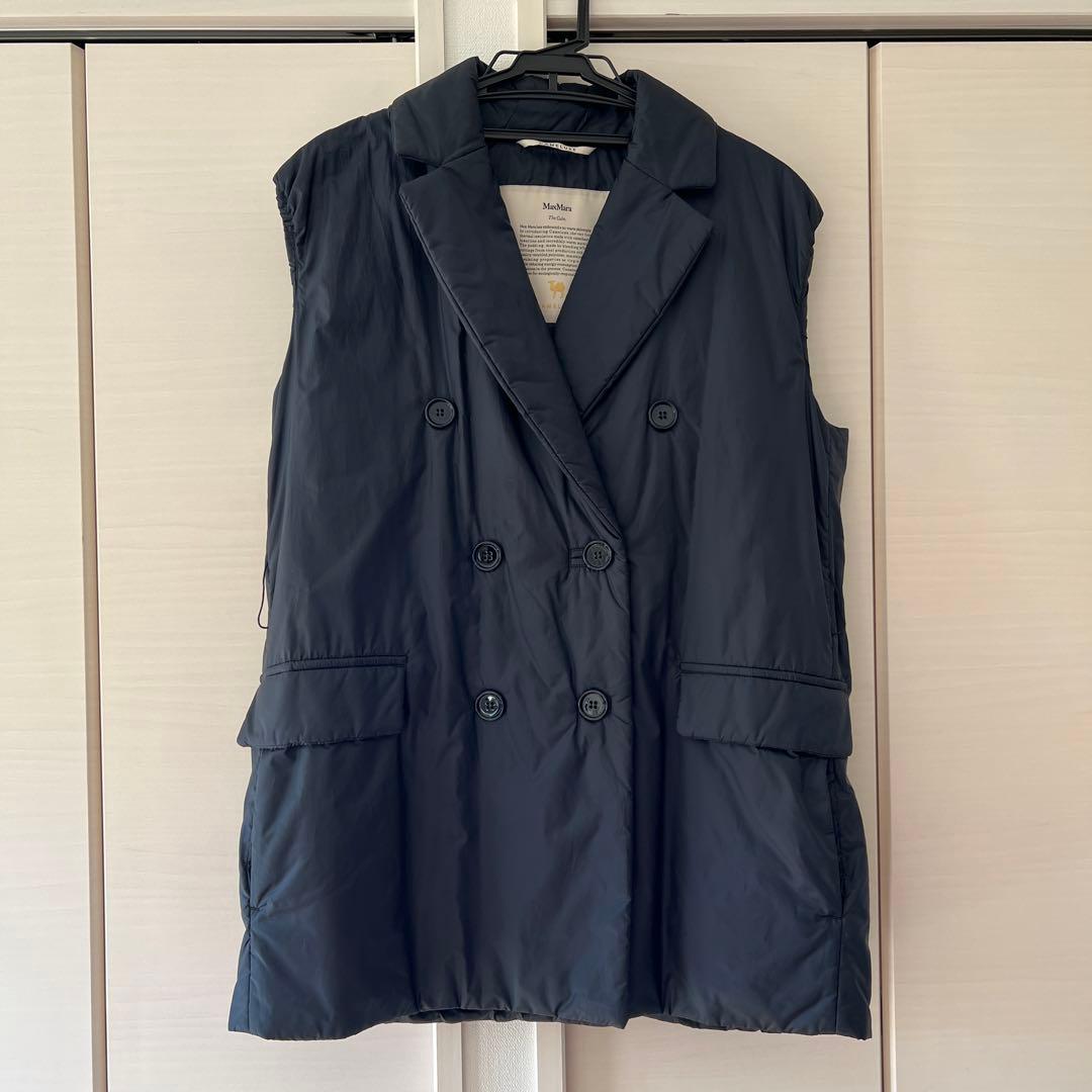MaxMara ダウンベスト Cameluxe 紺