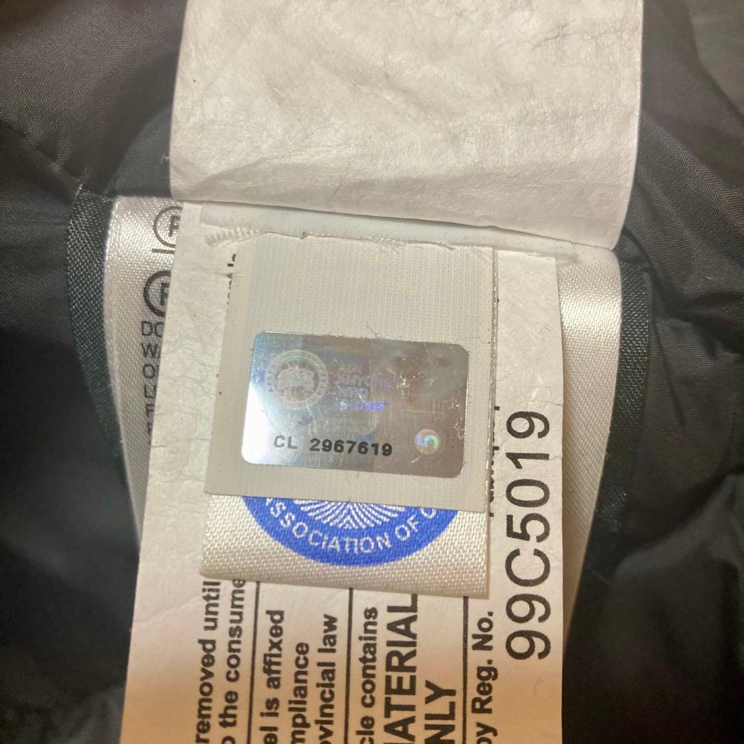 限定価格 カナダグース ダウンジャケット 黒ブラックS BRONTE2603JL