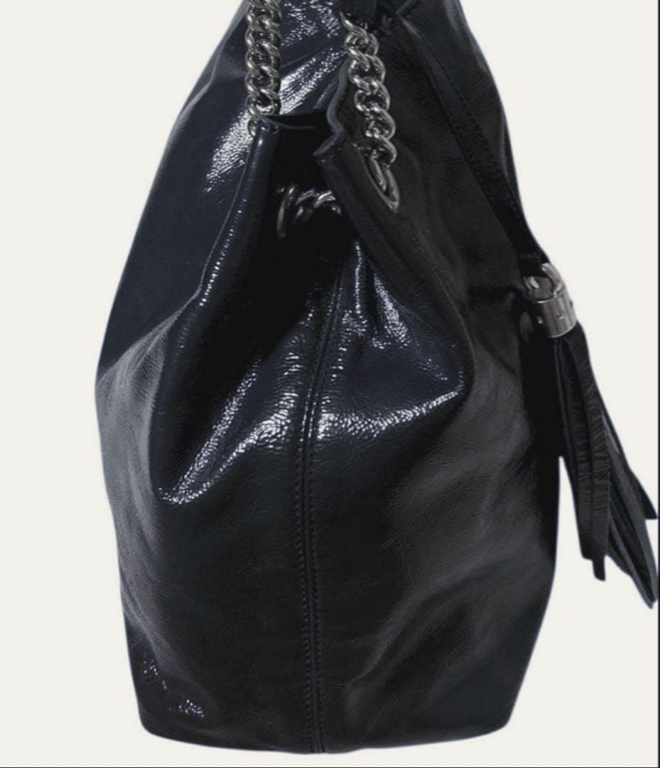 あ*み様 【GUCCI】y2k インターロッキングG leather bag ワ