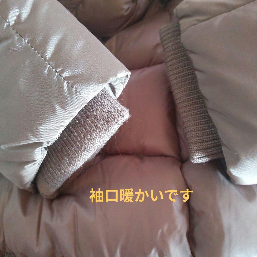 add新品タグ付き高級ロングダウンジャケット たぬきファー取り外し可