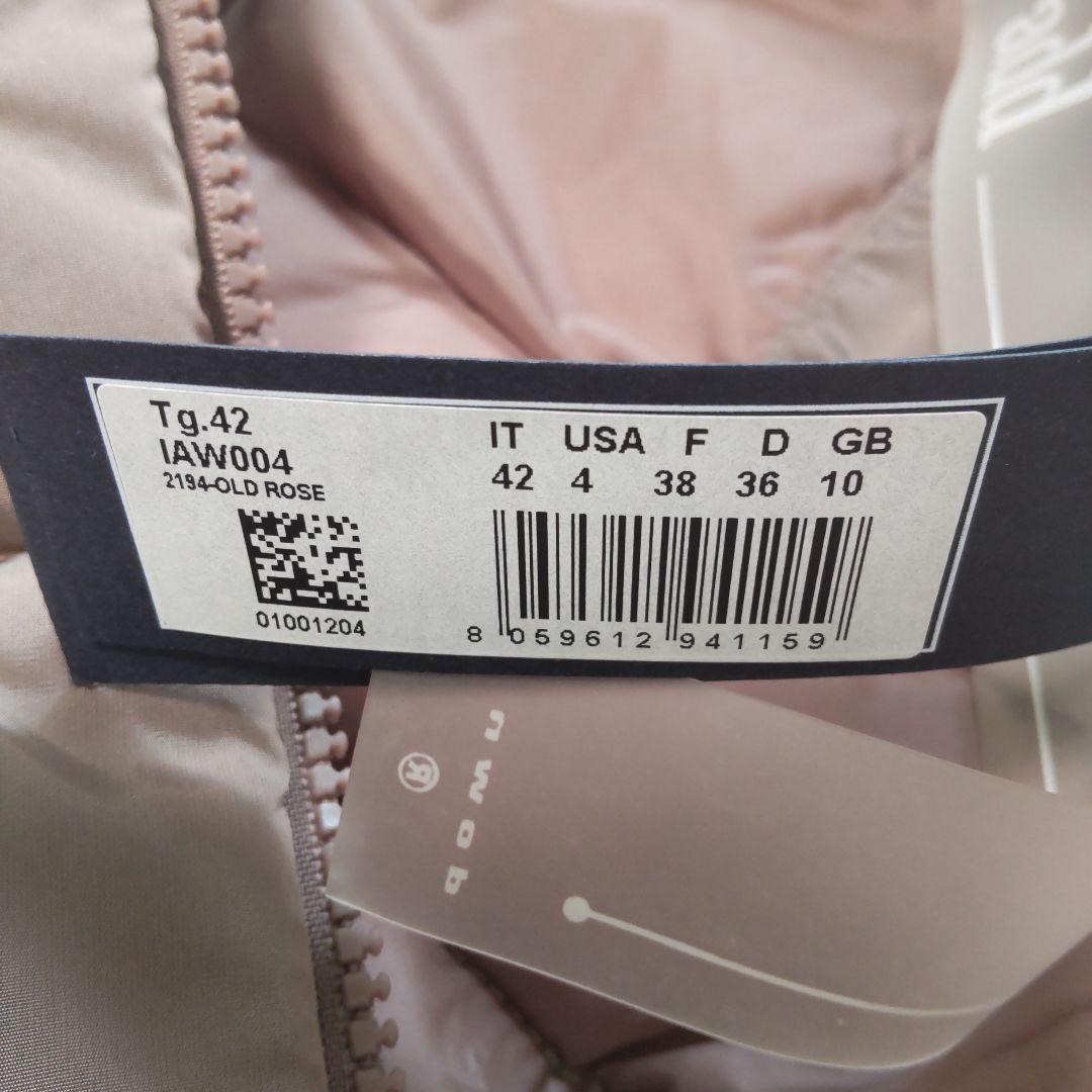 add新品タグ付き高級ロングダウンジャケット たぬきファー取り外し可