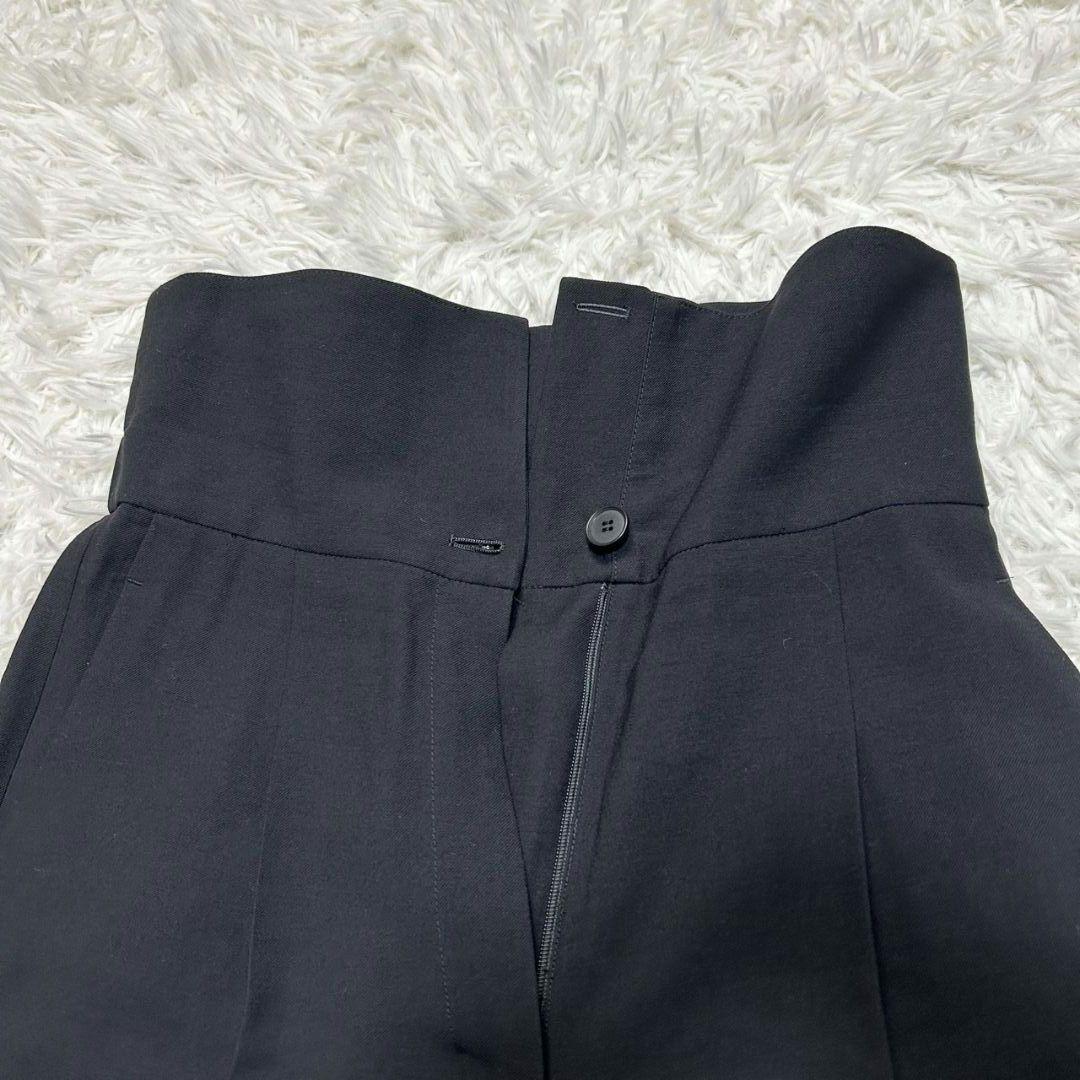 【美品】iCB パンツスーツ セットアップ カジュアル ゆったり ブラック