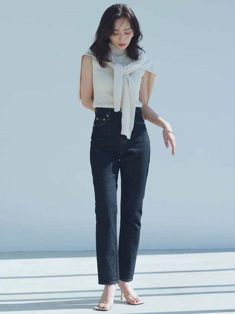 anuans Slim straight denim/スリムストレートデニム 2