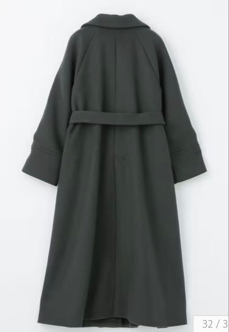 ＜EMMEL REFINES＞EM ベルテッド フレア ロングコート