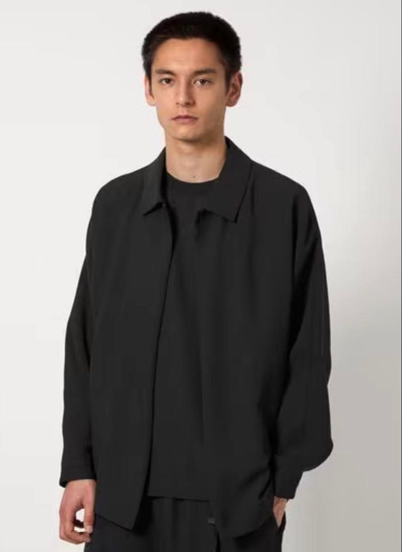 【美品サイズS】DAISUKE OBANA コーチジャケット　ブラック