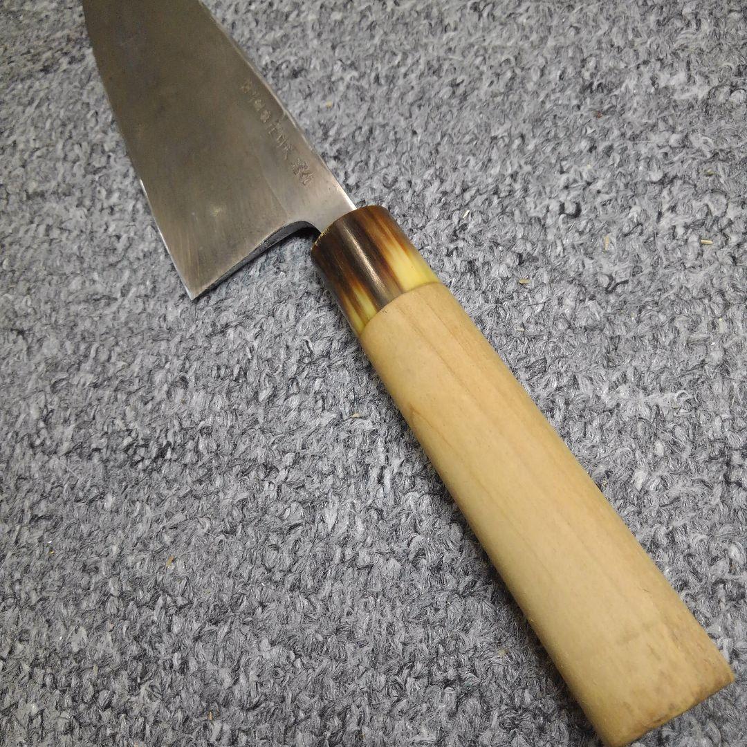 ONo.483　中古　堺・出刃包丁(極上登録　卍正忠　請合)