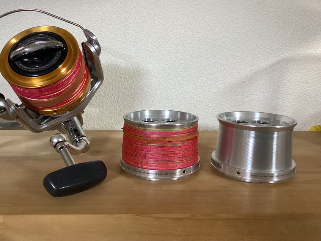 シマノスーパーエアロスピンジョイ35 細糸仕様　SD仕様セット