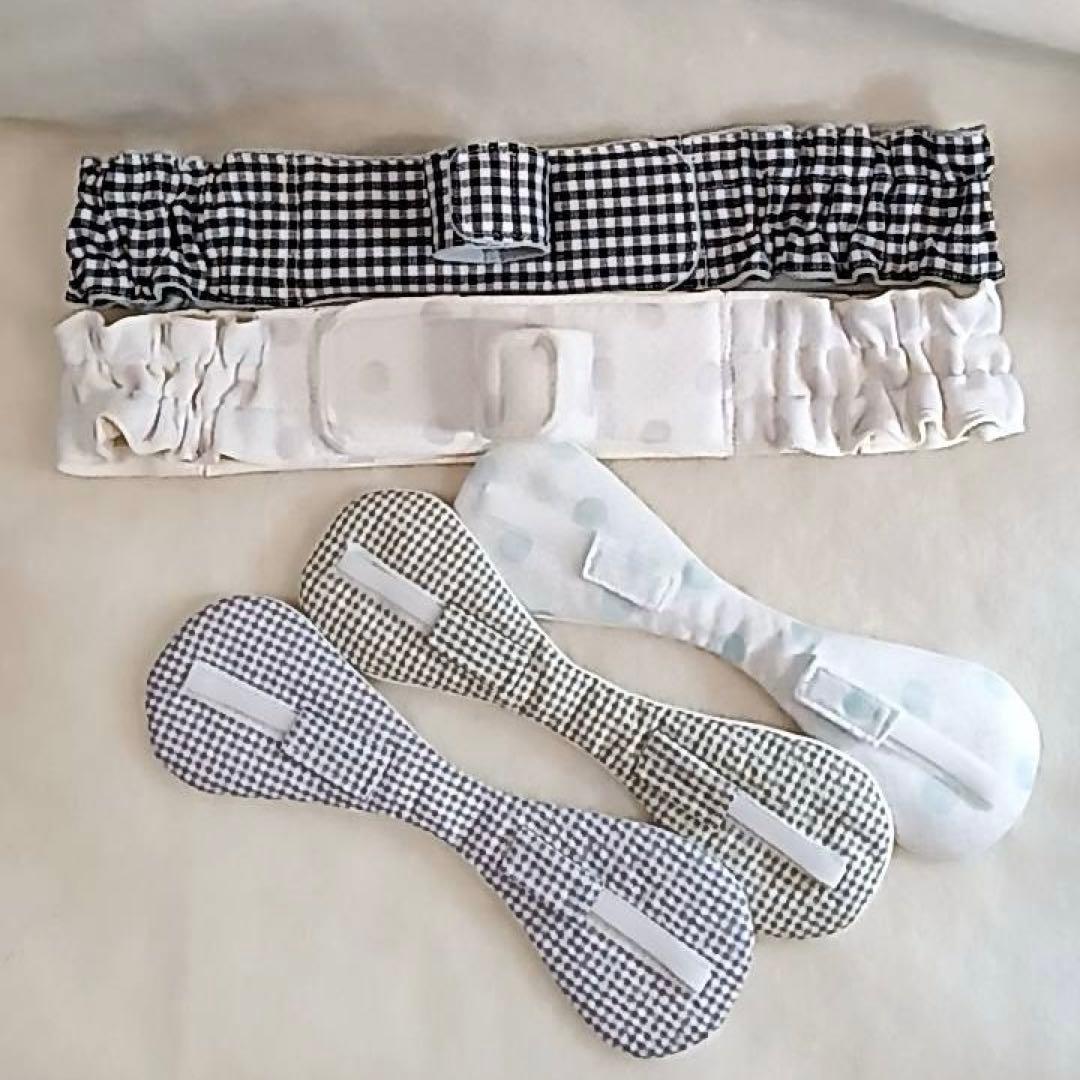 【ピケ】低反発芯入り呼吸器回路固定バンド、ちょうちょ型カニューレバンド